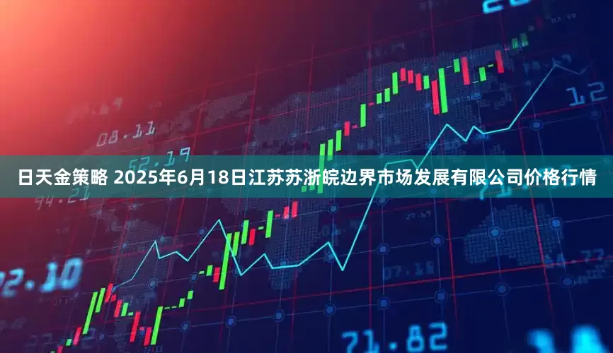 日天金策略 2025年6月18日江苏苏浙皖边界市场发展有限公司价格行情