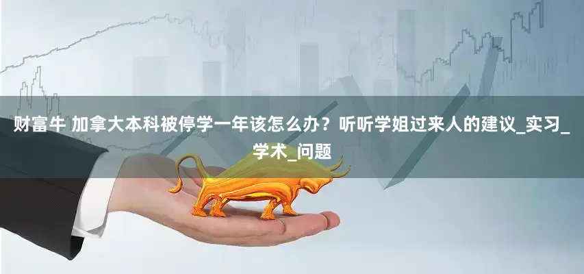 财富牛 加拿大本科被停学一年该怎么办？听听学姐过来人的建议_实习_学术_问题